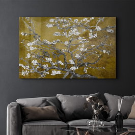 Wallity Pintura Decorativa de Vidrio Templado Multicolor 46 x 72 cm